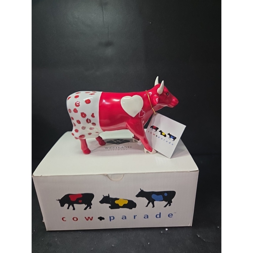Cow Parade Udder Romance Figurine, Westland Giftware, #9152, Box/Tag - Picture 4 of 9